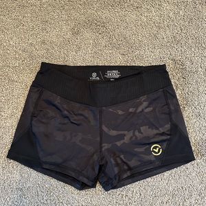 Virus Black Compression Shorts